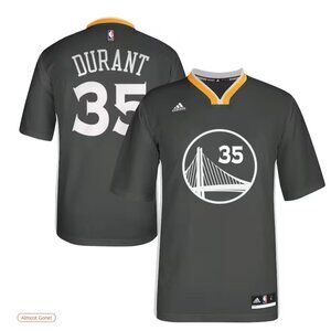 Kevin Durant Warriors Adidas Tshirt Jersey